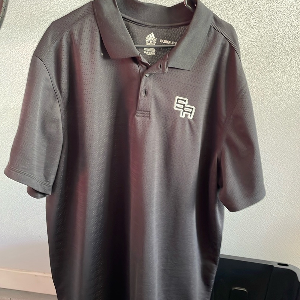 Addis Climalite short sleeve Polostyle Spurs SA Men’s Large